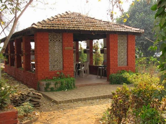 Open air food hut, a place to enjoy food